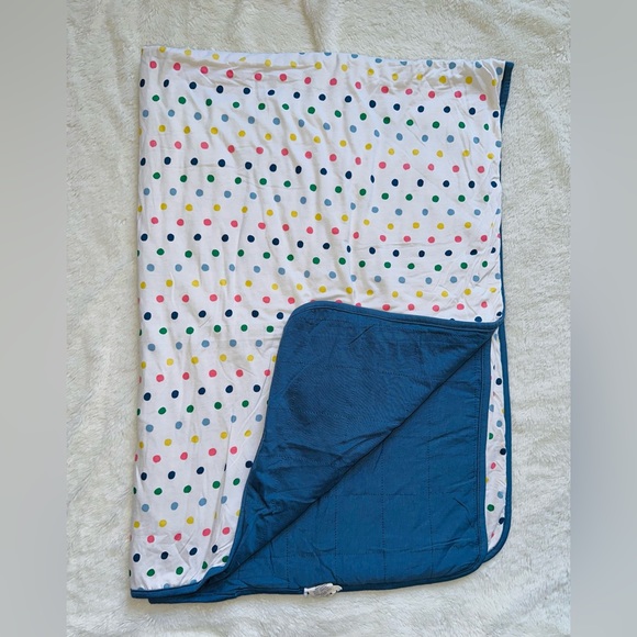 Kyte Polka Dot Toddler Blanket - Picture 3 of 8
